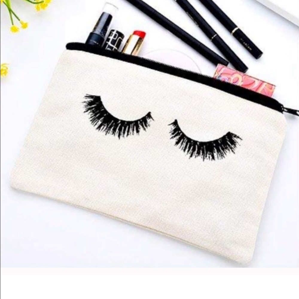 Eyelash makeup bag | pencil pouch
